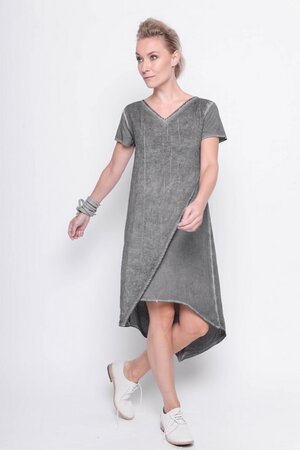 Skirt Out of control modal jersey cold dye grey
